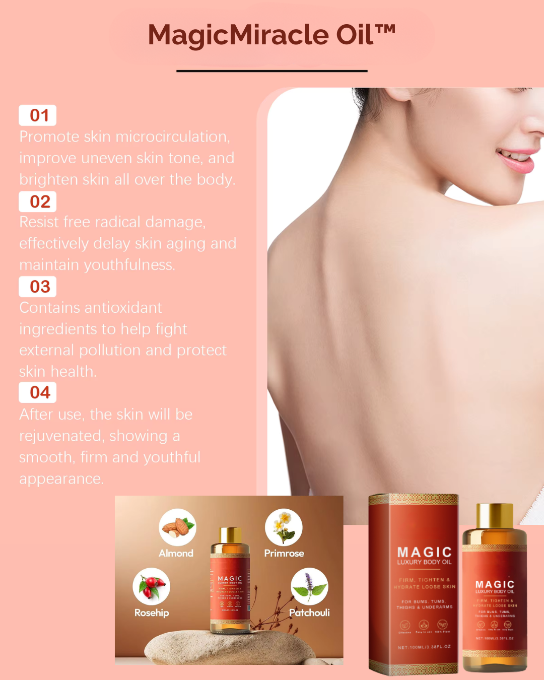 SkinGlow™ | Cellulite Eraser + FREE Luxury MagicMiracle Oil™