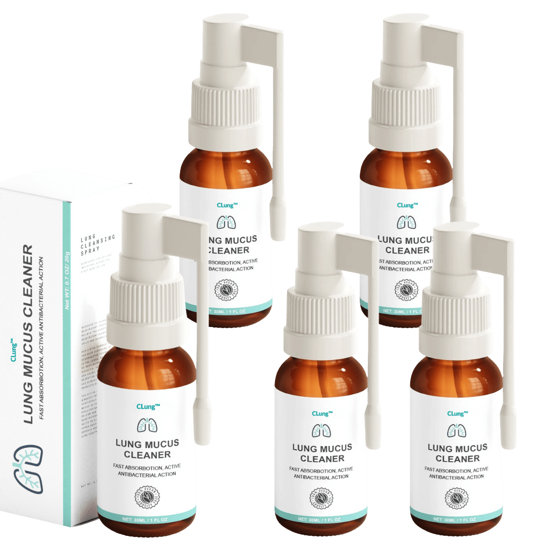 CLung™| Removes All Mucus Stuck In Your Lungs!