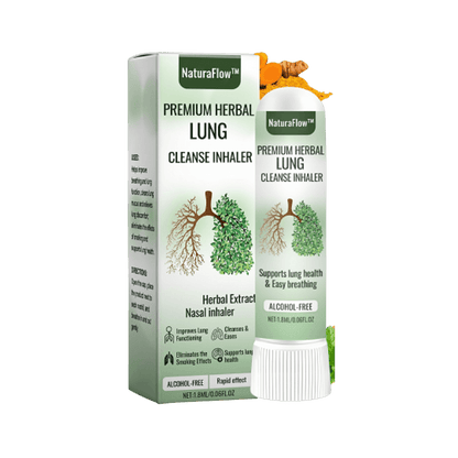 NaturaFlow™ Lung Detox Inhaler | 97% fewer contaminants: breathe freely in just 15 minutes!
