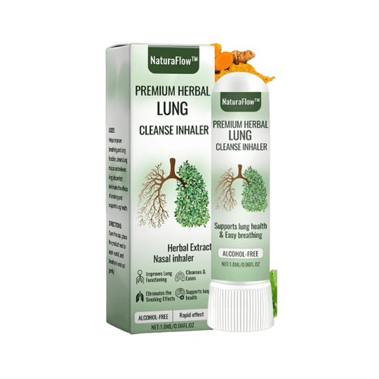 NaturaFlow™ Lung Detox Inhaler | 97% fewer contaminants: breathe freely in just 15 minutes!