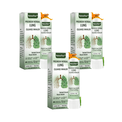 NaturaFlow™ Lung Detox Inhaler | 97% fewer contaminants: breathe freely in just 15 minutes!