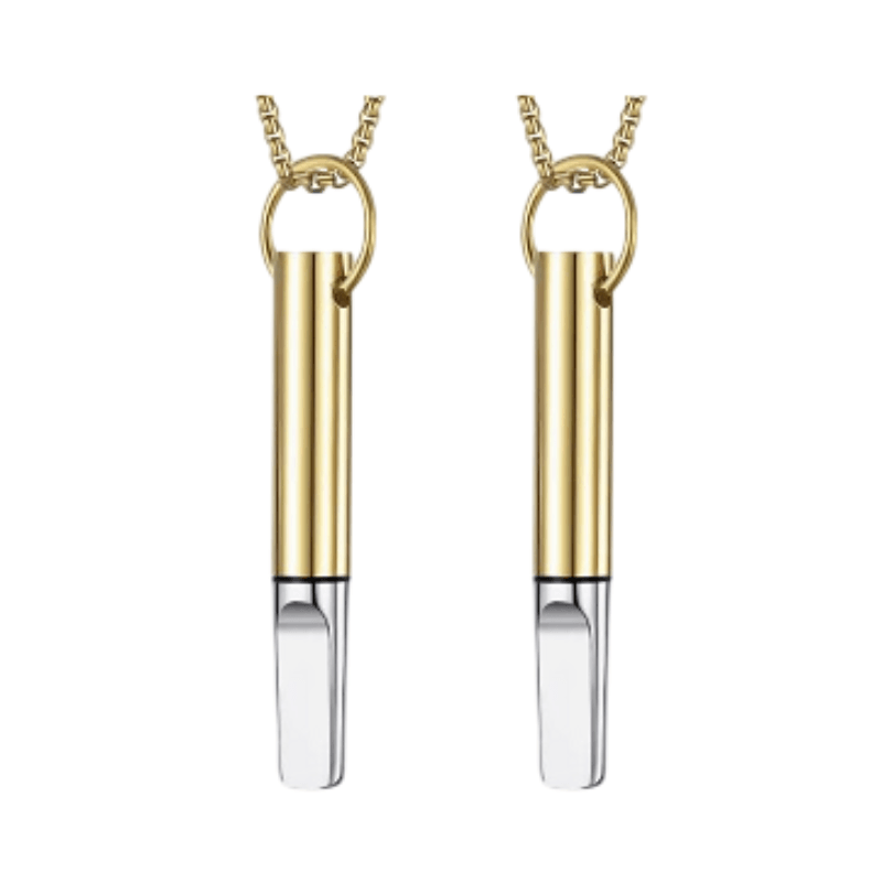CalmBreath™ Resistance Breathing Necklace | Break the smoking habit – naturally and safely!