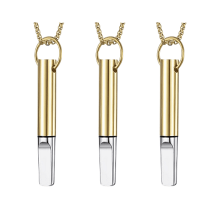 CalmBreath™ Resistance Breathing Necklace | Break the smoking habit – naturally and safely!