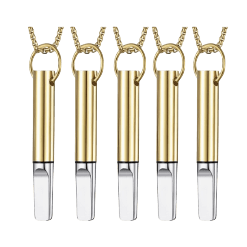 CalmBreath™ Resistance Breathing Necklace | Break the smoking habit – naturally and safely!