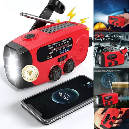 Emergency Radio™ | Reliable light, power and news in any situation