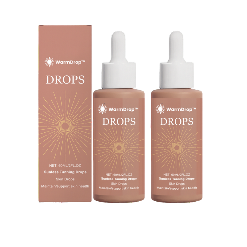 WarmDrop™ Drinkable Tanning Drops | Feel Confident in a Sun-Inspired Glow