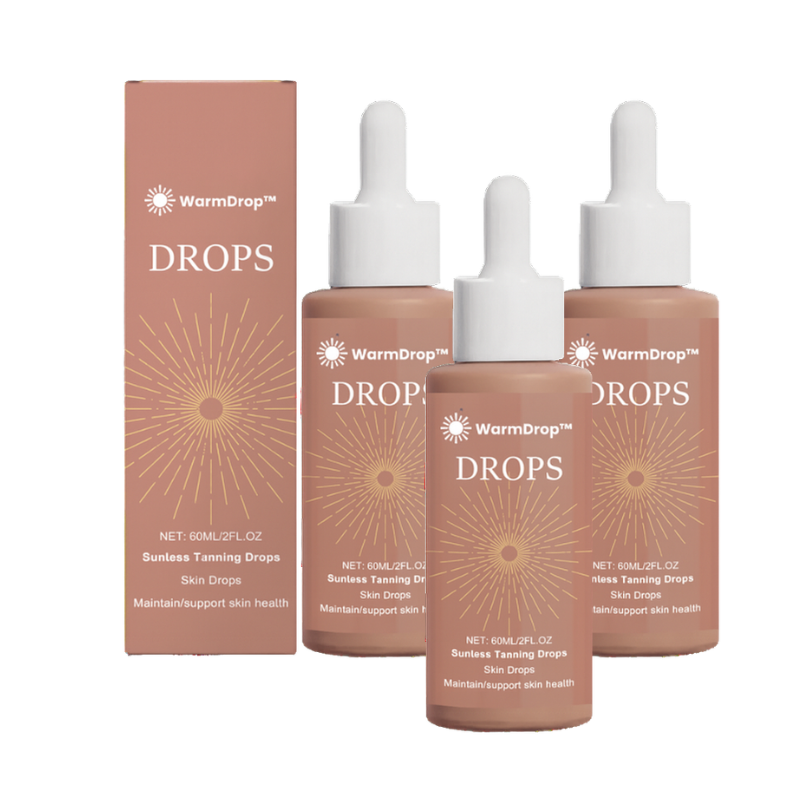 WarmDrop™ Drinkable Tanning Drops | Feel Confident in a Sun-Inspired Glow