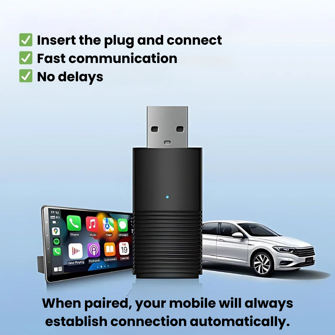 AutoLink™ | Wireless CarPlay and Android Auto adapter