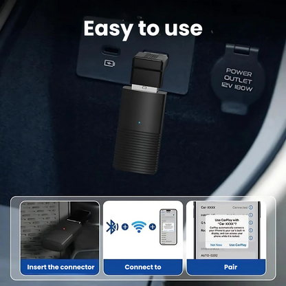 AutoLink™ | Wireless CarPlay and Android Auto adapter