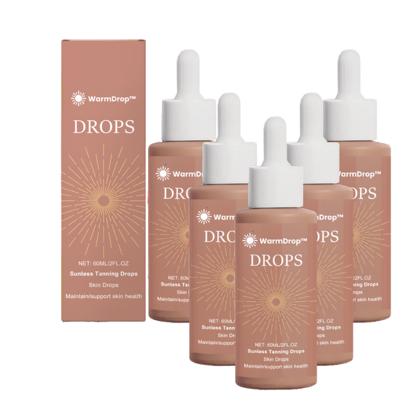 WarmDrop™ Drinkable Tanning Drops | Feel Confident in a Sun-Inspired Glow