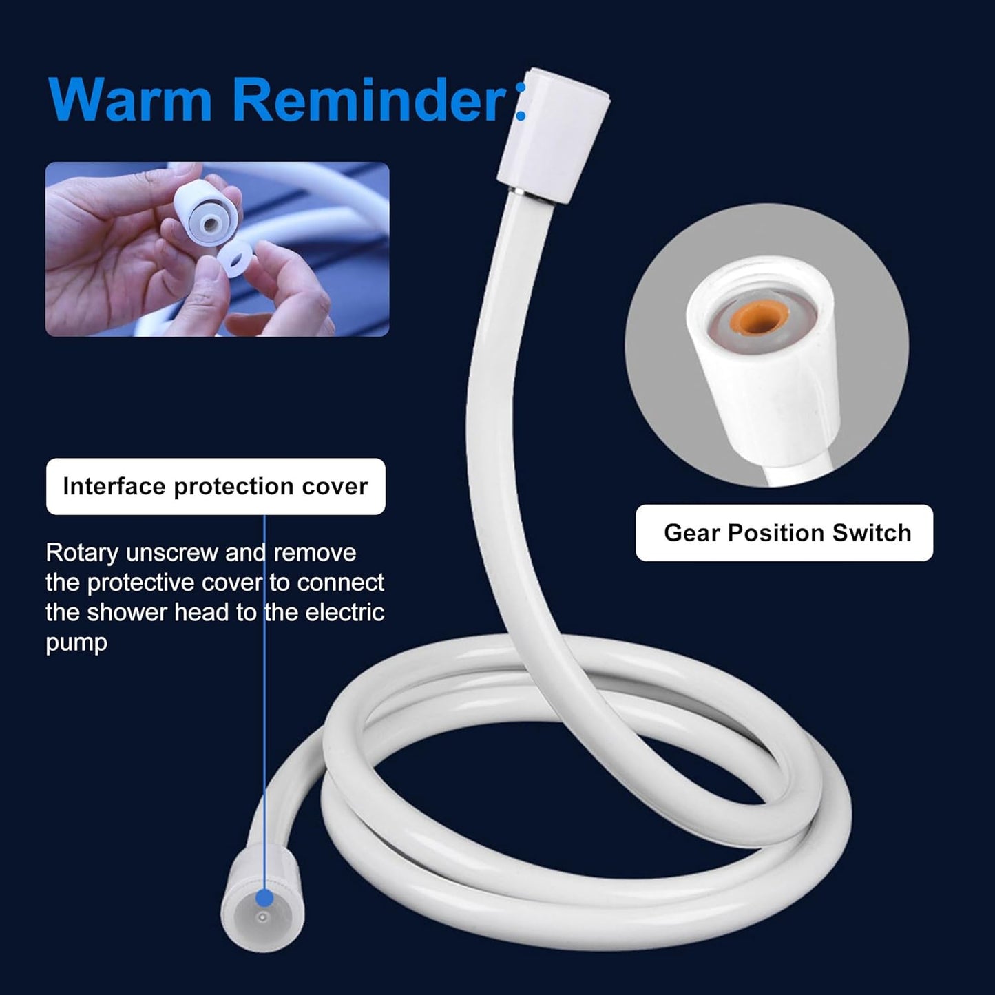 HydroGo™ | Portable water pressure for cleaning up, showering and more!