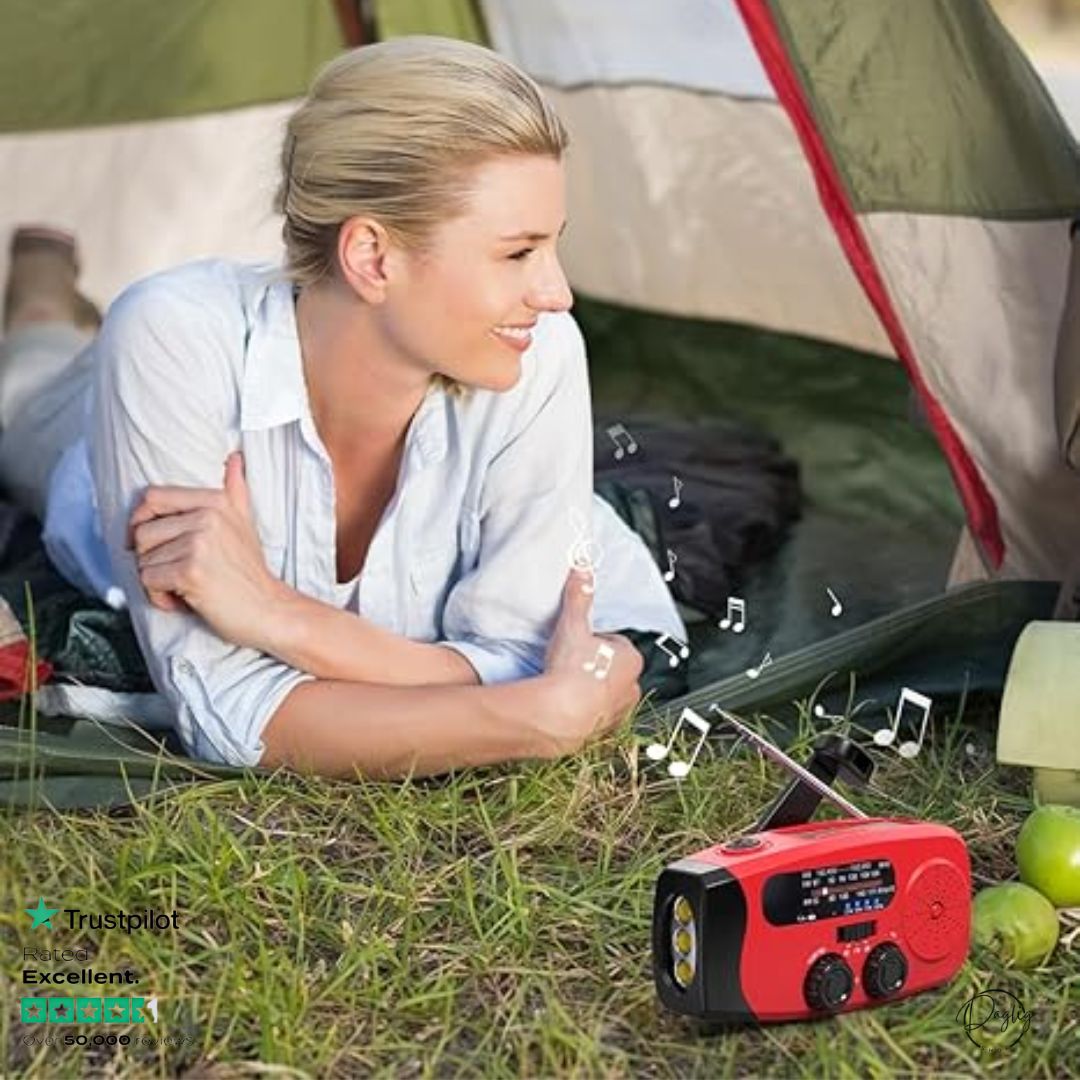 Emergency Radio™ | Reliable light, power and news in any situation