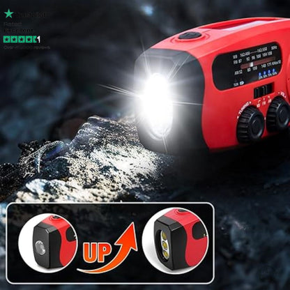 Emergency Radio™ | Reliable light, power and news in any situation