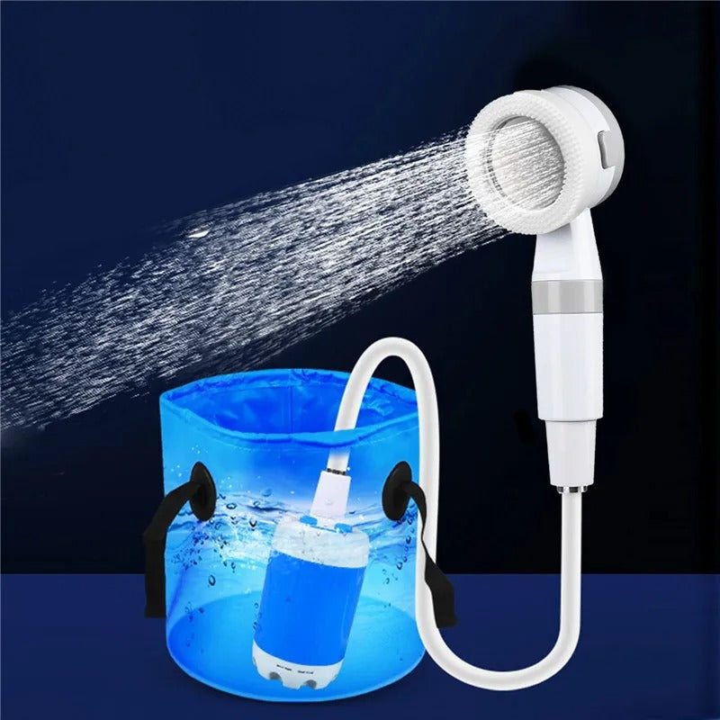HydroGo™ | Portable water pressure for cleaning up, showering and more!
