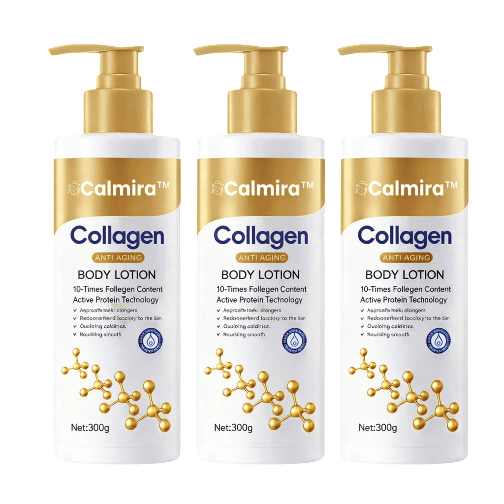 Calmira™ Collagen Body Lotion | Tightens, lifts and renews sagging skin by up to 98% in just 24 hours!