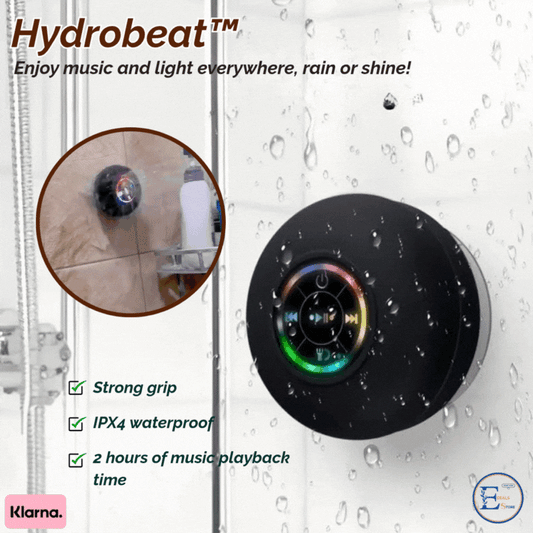 Hydrobeat™ | Enjoy music and light everywhere, rain or shine!