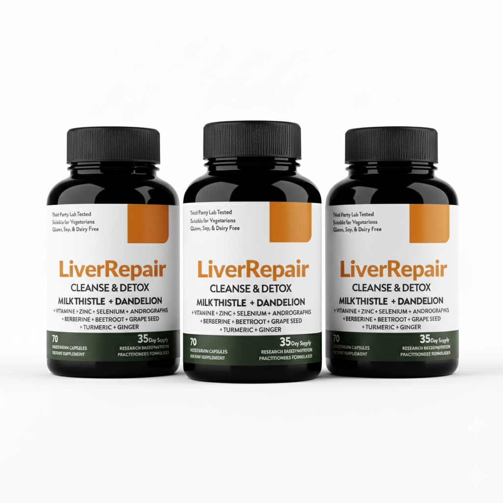 LiverRepair Cleanse & Detox | Promote Daily Vitality and Internal Well-Being