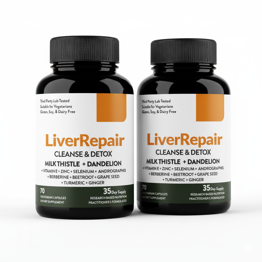 LiverRepair Cleanse & Detox | Promote Daily Vitality and Internal Well-Being