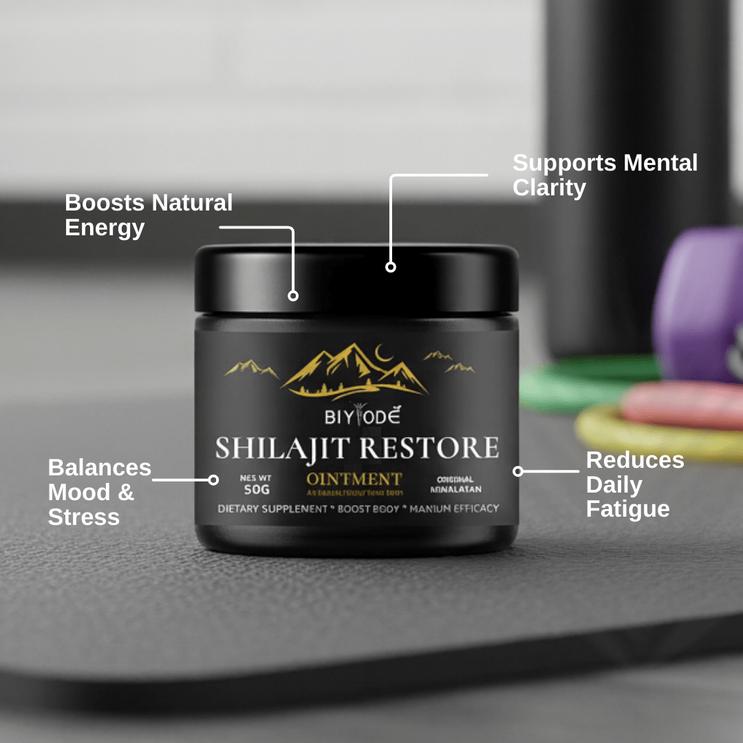 Shilajit Restore Natural Resin | Boost Energy, Stamina & Vitality Every Day