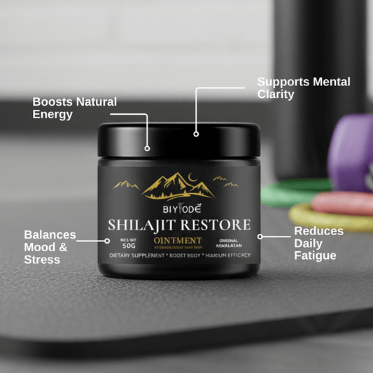 Shilajit Restore Natural Resin | Boost Energy, Stamina & Vitality Every Day