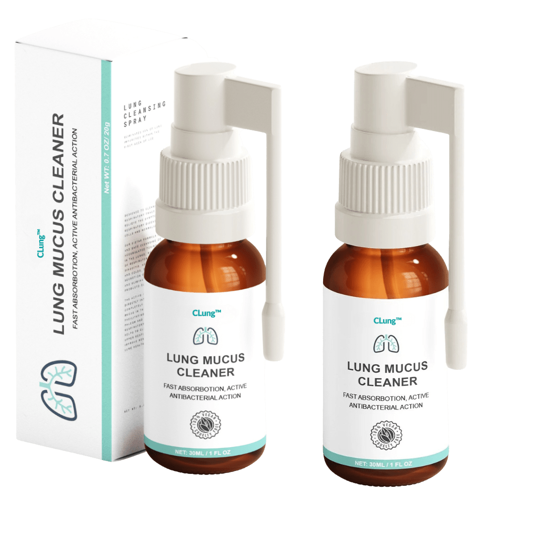 CLung™| Removes All Mucus Stuck In Your Lungs!