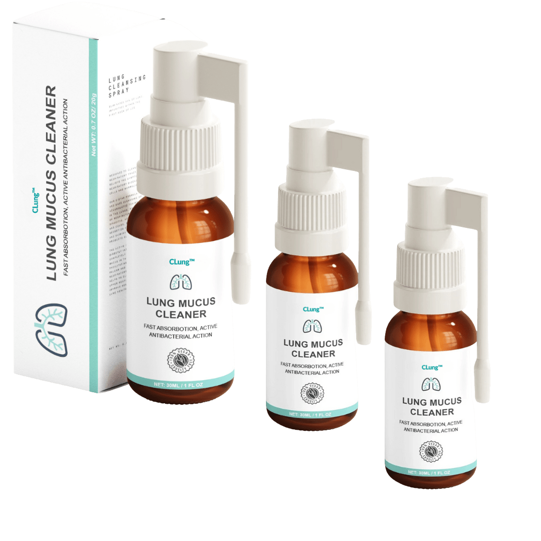 CLung™| Removes All Mucus Stuck In Your Lungs!
