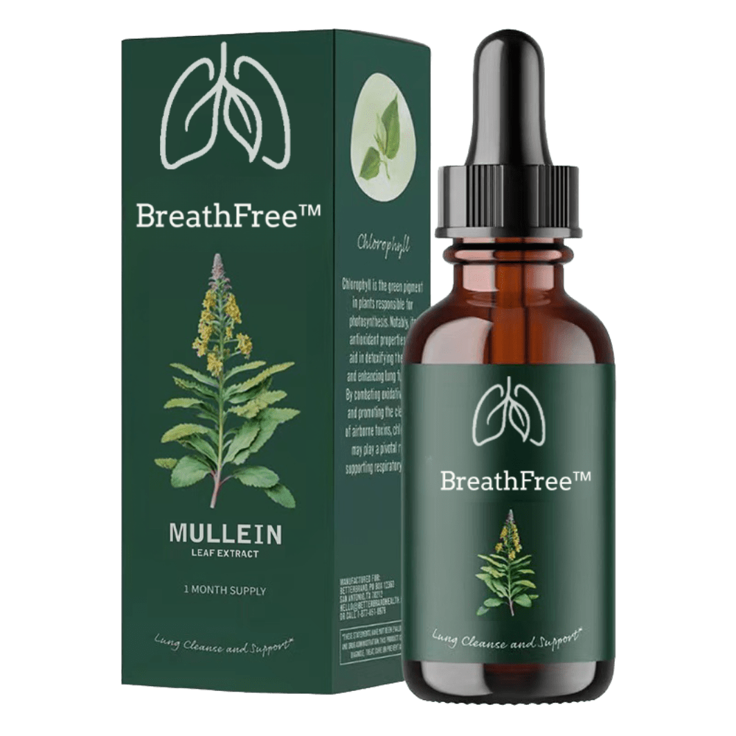 BreathFree™ | Lung Cleansing Drops | Refresh Your Breathing Naturally