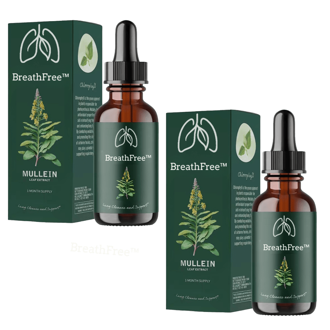 BreathFree™ | Lung Cleansing Drops | Refresh Your Breathing Naturally