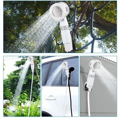 HydroGo™ | Portable water pressure for cleaning up, showering and more!