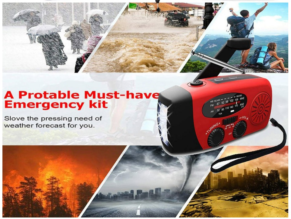 Emergency Radio™ | Reliable light, power and news in any situation